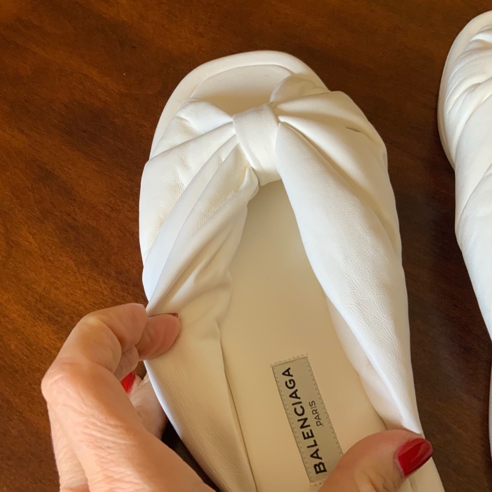 BALENCIAGA Knot Slide Sandal - Picture 8 of 16